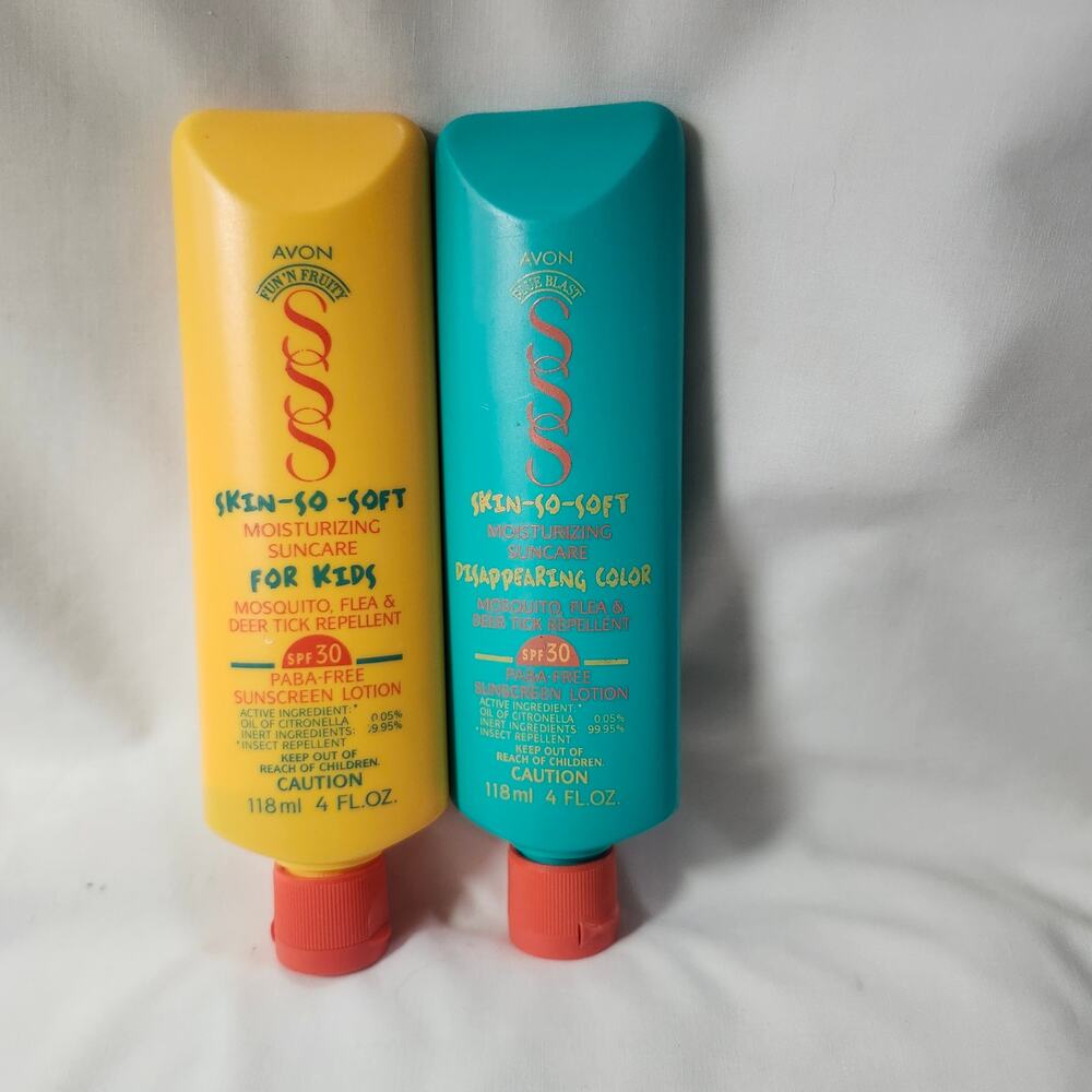 2 Skin So Soft Moisturizing Suncare Repellent Kids  Blue Blast SPF 30 D2